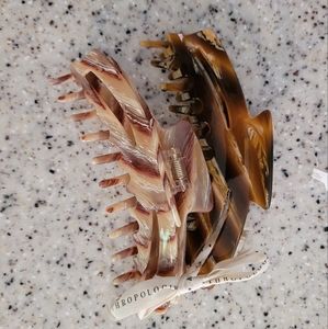 Anthro Claw Clips NWT